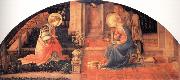 Fra Filippo Lippi The Annunciation oil painting artist